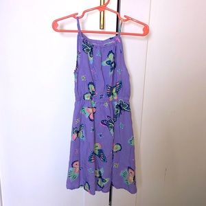 Purple tank dress